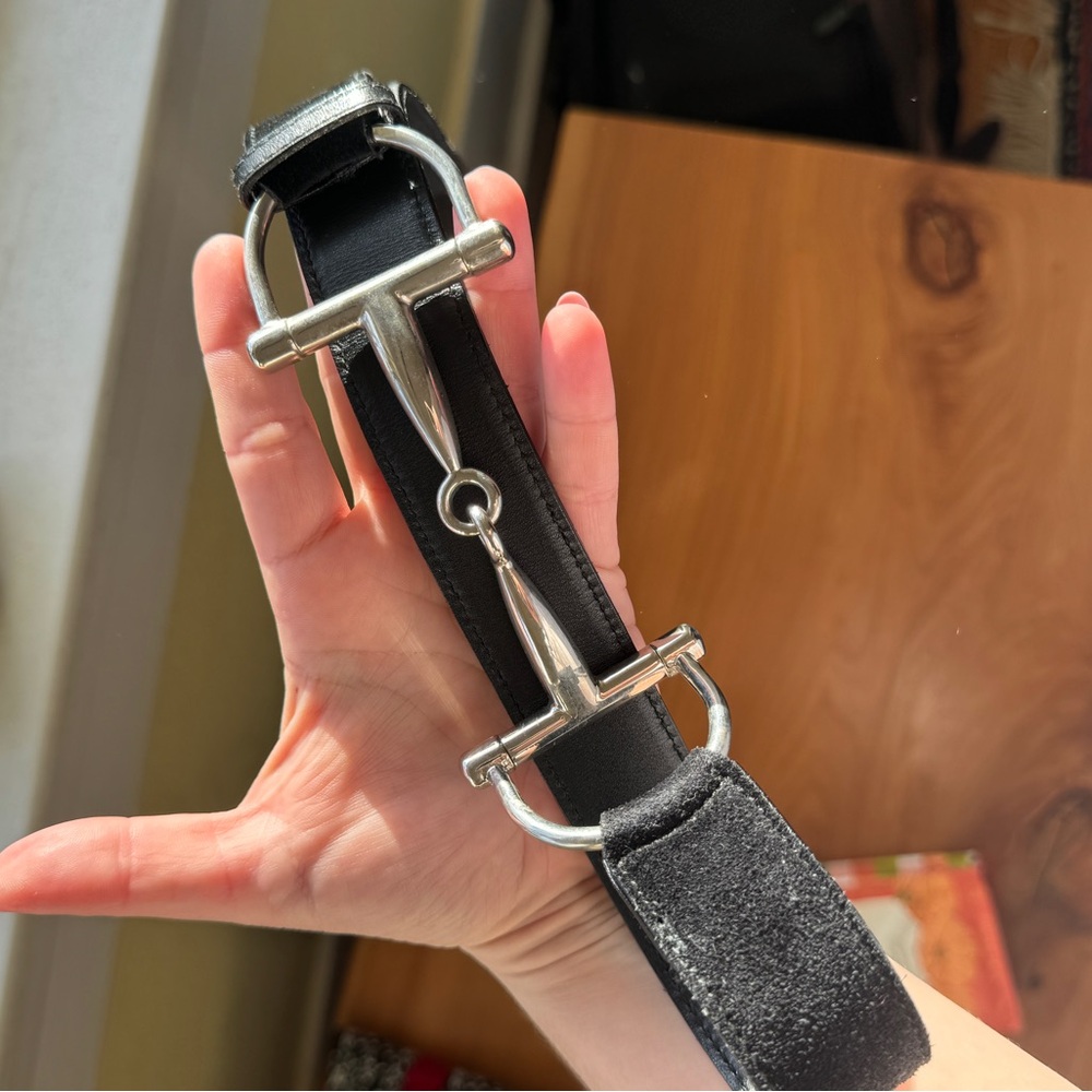 Vintage Gucci Horsebit Waist Belt